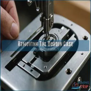 Removing The Bobbin Case