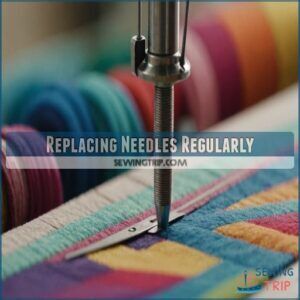 Replacing Needles Regularly Replacing Needles Regularly