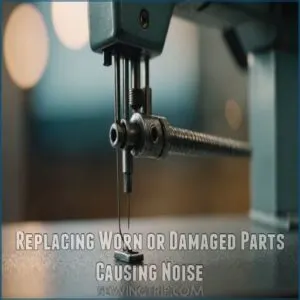 Replacing Worn or Damaged Parts Causing Noise