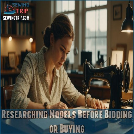 Researching Models Before Bidding or Buying