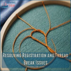 Resolving Registration and Thread Break Issues