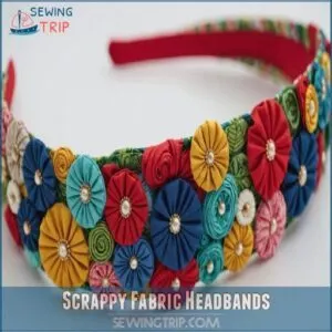 Scrappy Fabric Headbands