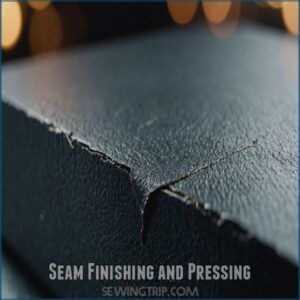 Seam Finishing and Pressing Seam Finishing and Pressing