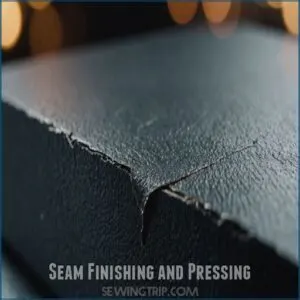 Seam Finishing and Pressing