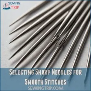 Selecting Sharp Needles for Smooth Stitches