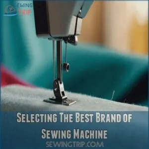 Selecting The Best Brand of Sewing Machine