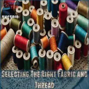 Selecting The Right Fabric and Thread Selecting The Right Fabric and Thread