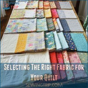 Selecting The Right Fabric for Your Quilt Selecting The Right Fabric for Your Quilt
