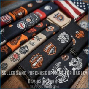 Sellers and Purchase Options for Harley Davidson Fabric