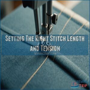 Setting The Right Stitch Length and Tension