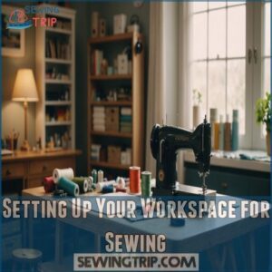 Setting Up Your Workspace for Sewing