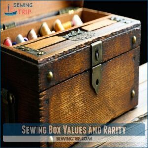 Sewing Box Values and Rarity