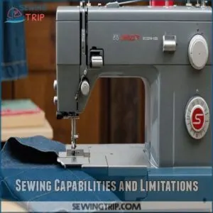 Sewing Capabilities and Limitations