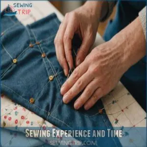 Sewing Experience and Time