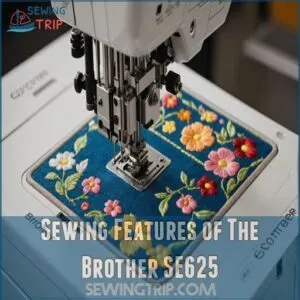 Sewing Features of The Brother SE625