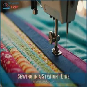 Sewing in a Straight Line