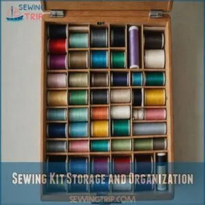 Sewing Kit Storage and Organization