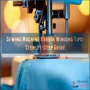 sewing machine bobbin winding tips