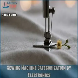 Sewing Machine Categorization by Electronics