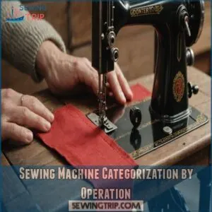 Sewing Machine Categorization by Operation