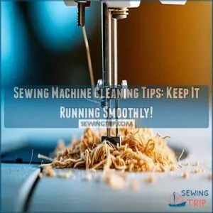 sewing machine cleaning tips