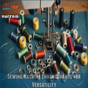 Sewing Machine Enhancements for Versatility