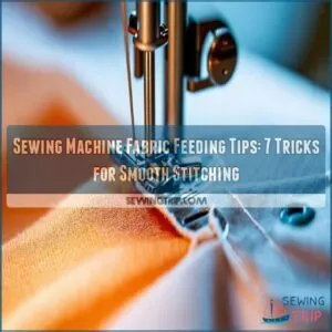 sewing machine fabric feeding tips