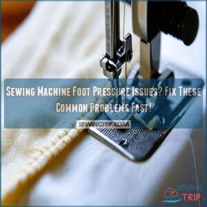 sewing machine foot pressure issues sewing machine foot pressure issues