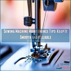 sewing machine maintenance tips