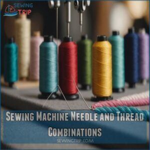 Sewing Machine Needle and Thread Combinations Sewing Machine Needle and Thread Combinations