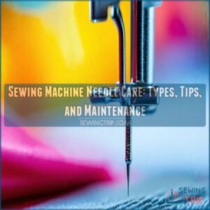 sewing machine needle care