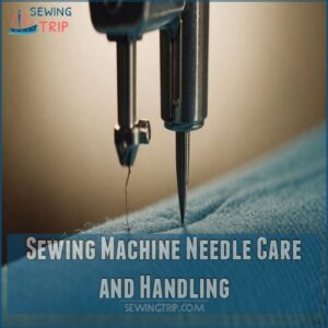 Sewing Machine Needle Care and Handling