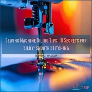 sewing machine oiling tips