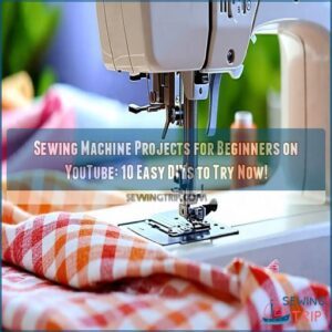 sewing machine projects for beginners on youtube