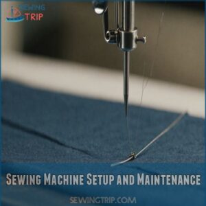 Sewing Machine Setup and Maintenance