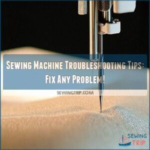 Sewing Machine Troubleshooting Tips: Fix Any Problem! 3 sewing machine troubleshooting tips