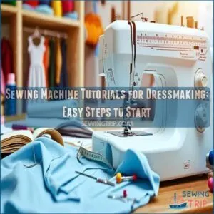 sewing machine tutorials for dressmaking