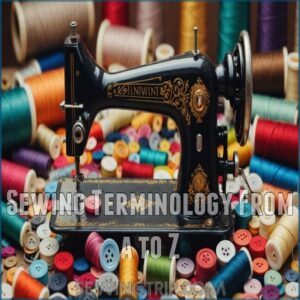 Sewing Terminology From a to Z