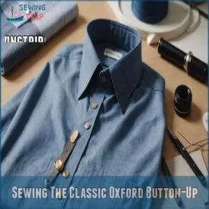 Sewing The Classic Oxford Button-Up