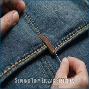 Sewing Tiny Zigzag Stitches