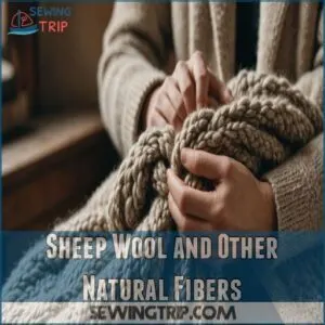 Sheep Wool and Other Natural Fibers