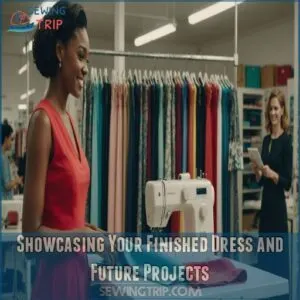 Showcasing Your Finished Dress and Future Projects