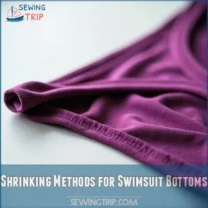 Shrinking Methods for Swimsuit Bottoms