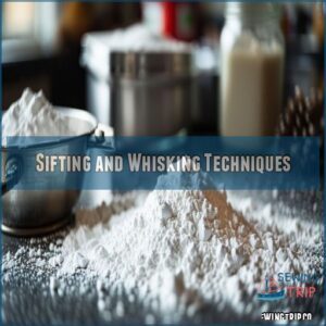 Sifting and Whisking Techniques