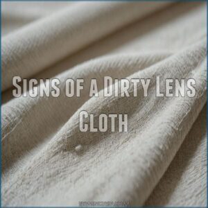 Signs of a Dirty Lens Cloth