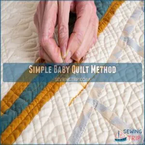 Simple Baby Quilt Method