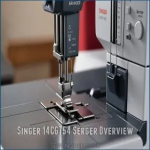 Singer 14CG754 Serger Overview