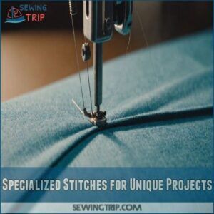 Specialized Stitches for Unique Projects Specialized Stitches for Unique Projects