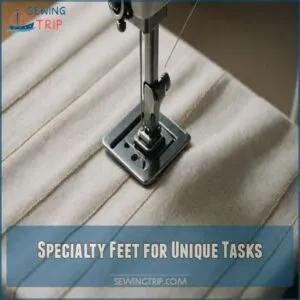 Specialty Feet for Unique Tasks