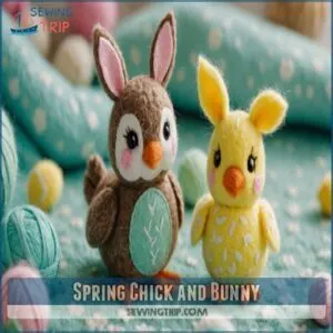 Spring Chick and Bunny